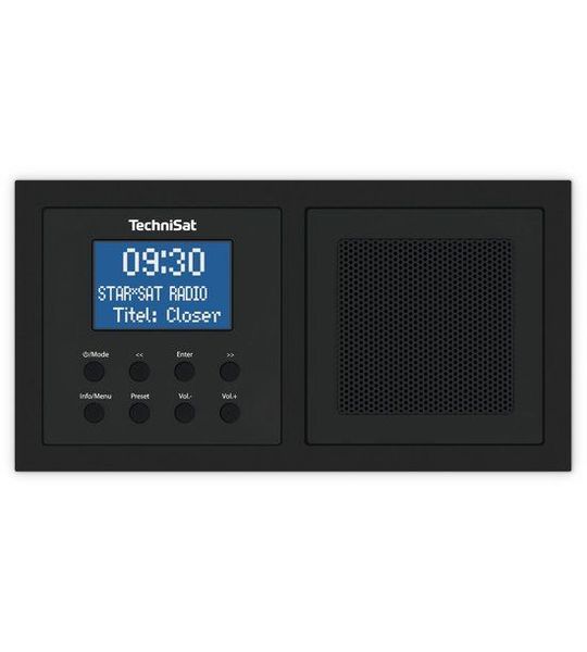 TechniSat UP1 DAB radio Zwart