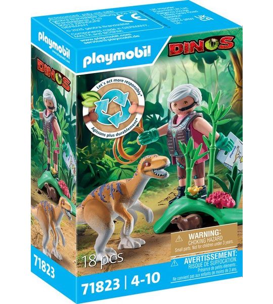 PLAYMOBIL Dinos Velociraptor 71823