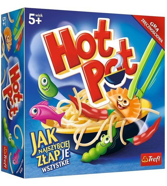 Hot Pot - Onvoorspelbaar behendigheidsspel voor 2-4 spelers - Vanaf 5 jaar