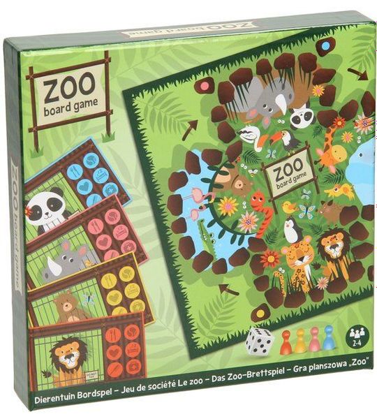 Bordspel Dierentuin Verzorger