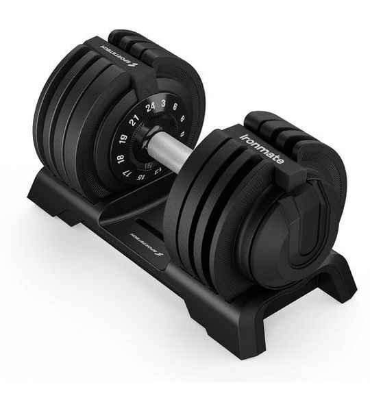 SP_Ironmate_24 verstelbare dumbbell met bijbehorende houder