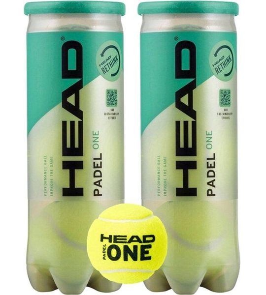 Head Padel One-S Padelballen 2 blikken van 3 ballen