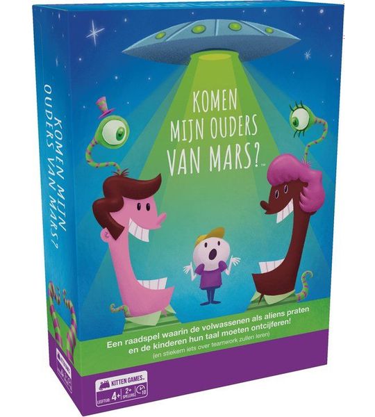 Komen mijn ouders van Mars? - Nederlandstalig Kaartspel