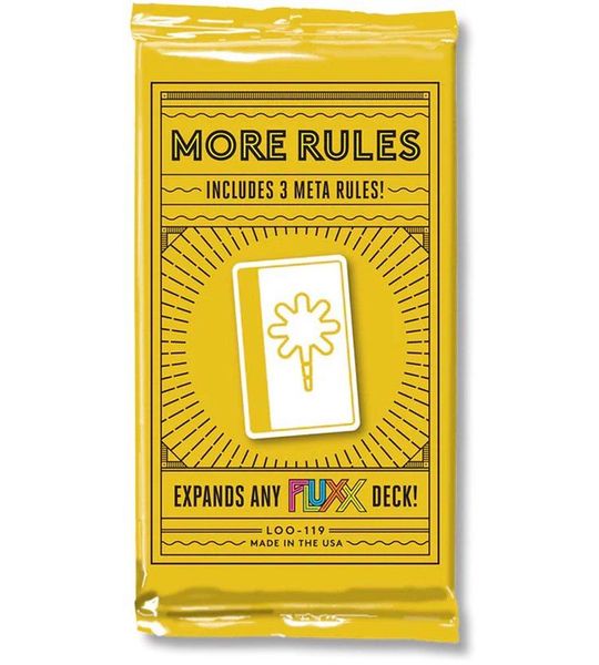 More Rules Fluxx Expansion - Kaartspel Uitbreiding - Engelstalig