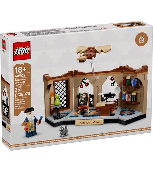 Lego 40902 Eerbetoon aan Leonardo Da Vinci