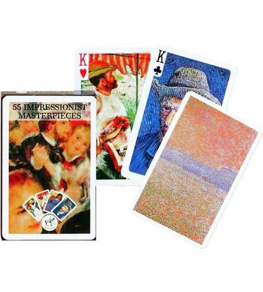 Piatnik Impressionist Masterpieces Speelkaarten - Single Deck