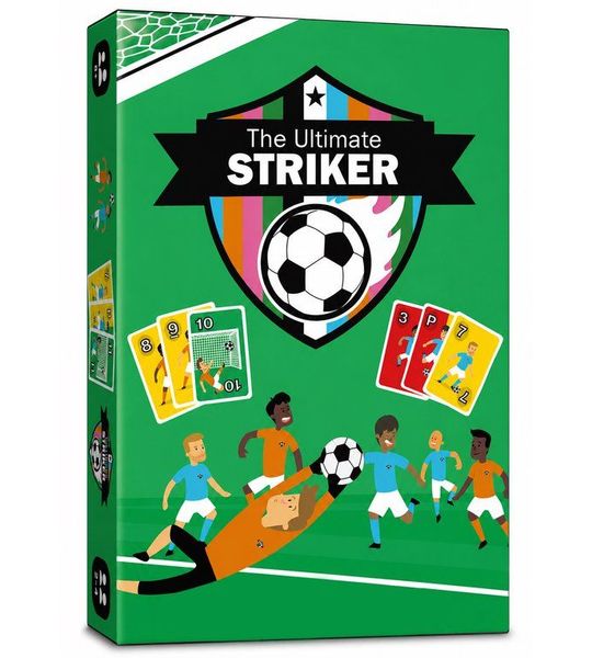 Striker Voetbal Kaartspel – Actiespel voor 2-4 Spelers – Vanaf 8 Jaar