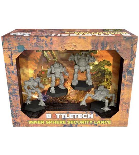 BattleTech: Inner Sphere Security Lance - Miniatures - Catalyst Game Labs