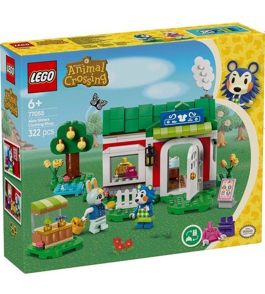 LEGO Animal Crossing Kleermakerij van de zusjes Able - 77055