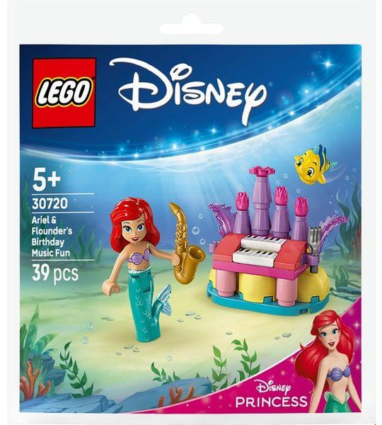 LEGO Disney Princess 30720 - Verjaardagsmuziek van Ariel en Botje (paperbag)