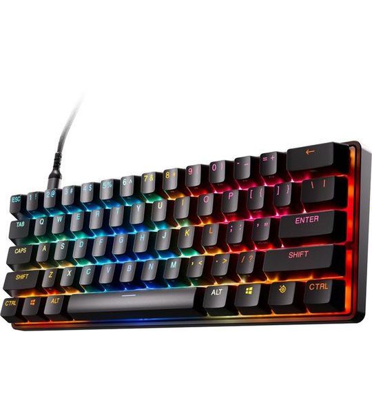 SteelSeries Apex Pro Mini Gen 3 Gaming Keyboard Qwerty Bedraad Gamingtoetsenbord Zwart