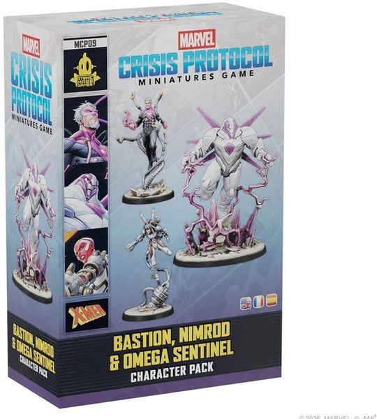Marvel Crisis Protocol Bastion, Nimrod & Omega - miniaturenspel - EN/ES/FR