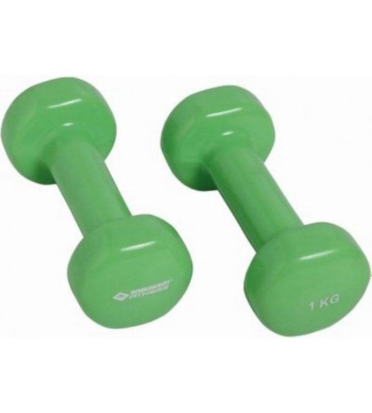 Schildkröt Fitness Dumbbells - 1 Kg - 2 Stuks - Groen