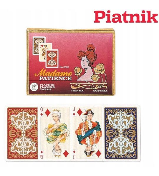 Piatnik Madame Patience Speelkaarten - 2x55 kaarten
