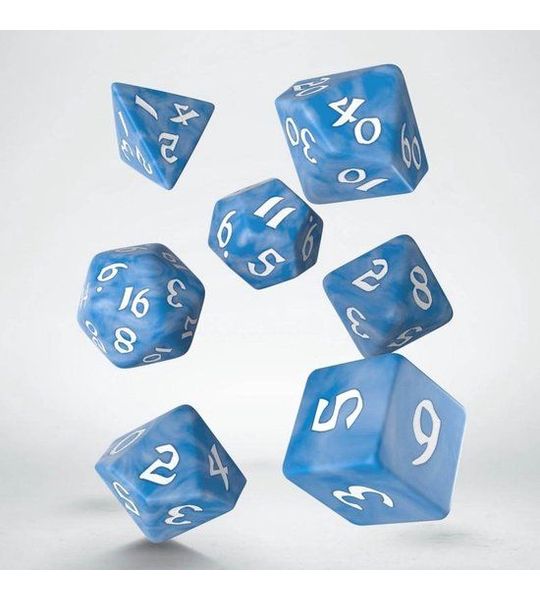 Polydice Set Q-Workshop Classic Runic Glacier White