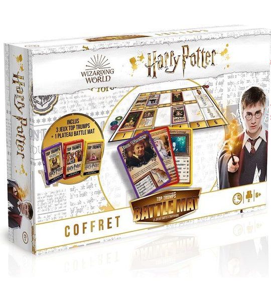 Top Trumps - Coffret 3 en 1 - Battle Mat Harry Potter