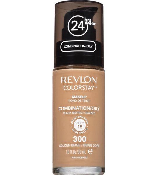 Revlon Colorstay Make-up for Combination/Oily skin met pomp No. 300 - Golden Beige