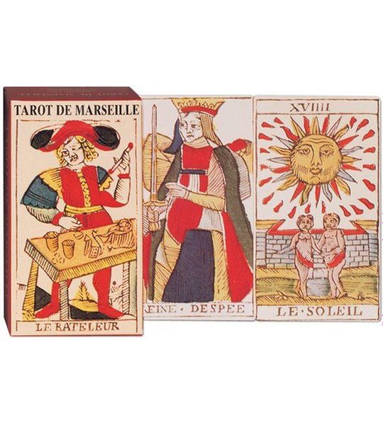 Karty do gry Piatnik 1 taliaTarot Marsylski