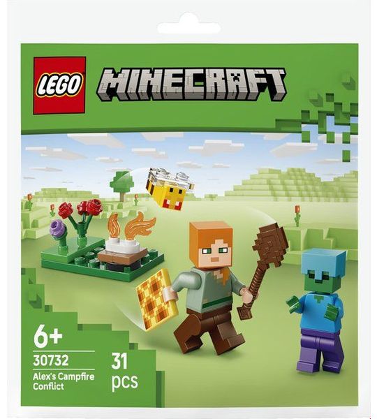 LEGO Minecraft - Alex en de strijd bij het kampvuur - 30732
