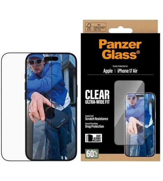 PanzerGlass Iphone 17 Air Uw-fit Screenprotector Voor Apple Feature Glass