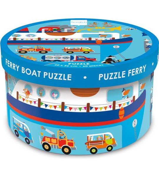 Scratch Puzzel Veerboot 60 Stukjes