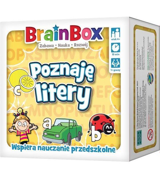 BrainBox Poznaję litery