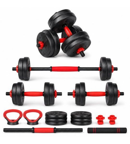Fitby Dumbbelset 20 KG - Verstelbaar - Halterset - Kettlebell - Gewichten