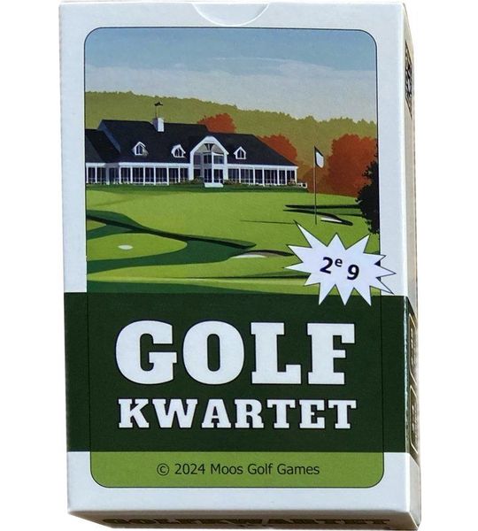Moos Golf Games - Golfkwartet - 2e 9 (golfregels & etiquette)