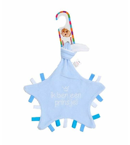 Knuffeldoekje Petit Villain Prinsje Blauw