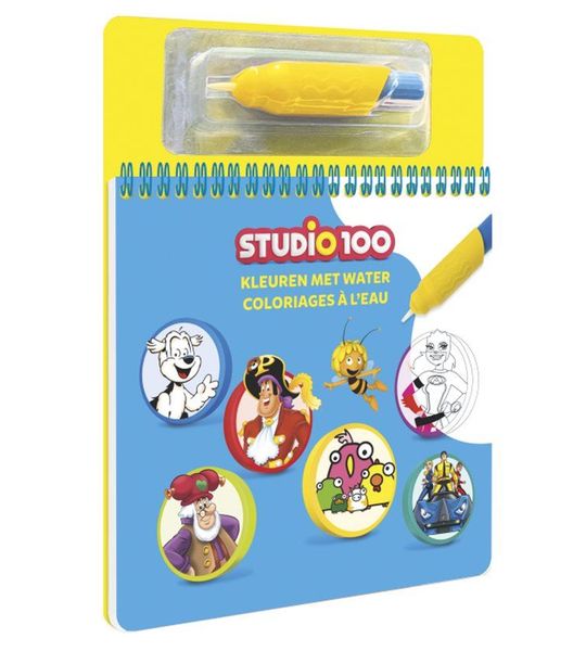 Studio 100 Kleurboek - Kleuren Met Water