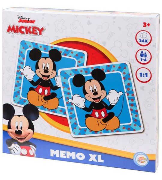 Disney Mickey Leuk geheugenspel XL 24 stukjes