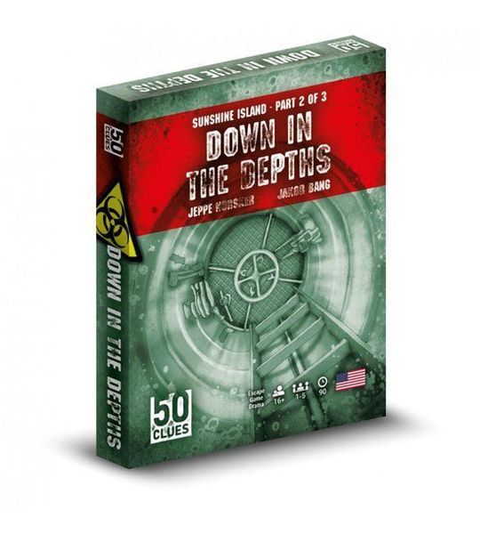 50 Clues puzzelspel Sunshine Island episode 2 Down in the Depths