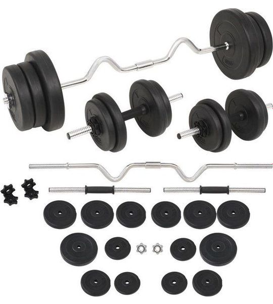 vidaXL - Halterset - 60 - kg