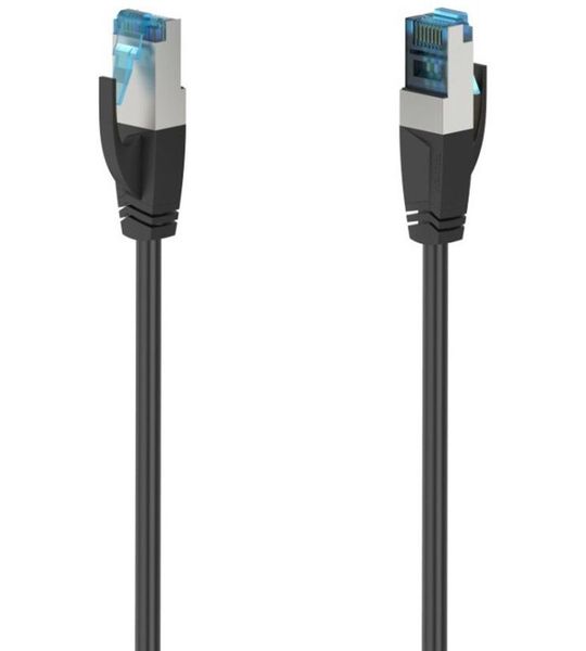 Hama NETWERKKABEL, CAT-6A, 10 GBIT/S, S/FTP AFGESCHERMD, 0,50 M Kabel