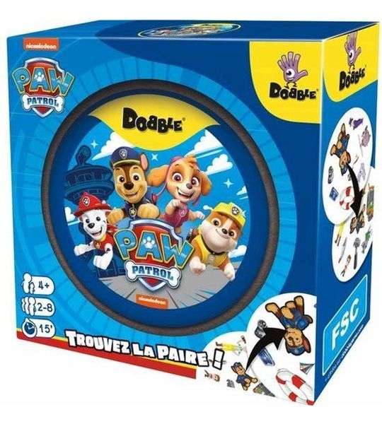 Dobble: Pat Patrouille|Zygomatic - Bordspel - 5 minigames - vanaf 6 jaar