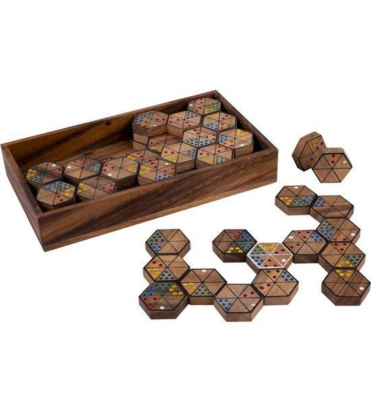 Hexa Domino - Hout - Engelhart