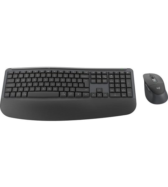 Logitech MK880 Signature Comfort Plus Draadloze Toetsenbord en Muis Combo Graphite QWERTY