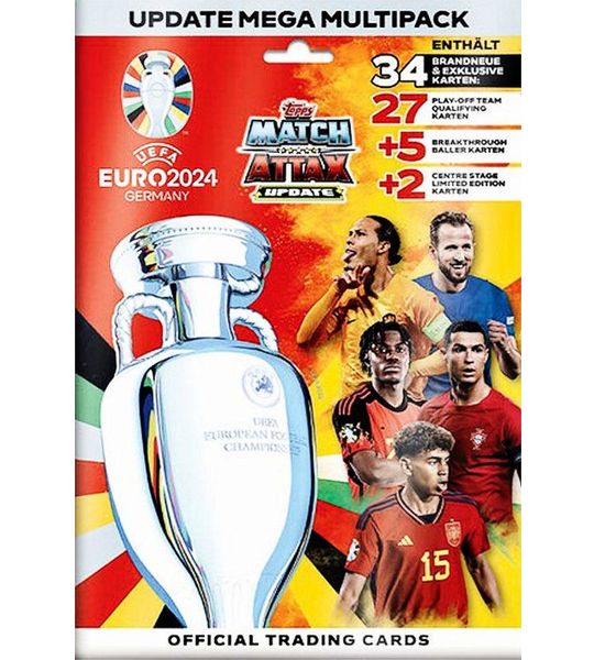 Match Attax Euro 2024 Update Mega MultiPack