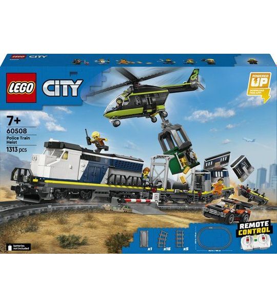 LEGO® City Overval op Politietrein - Speelgoedtreinset 60508