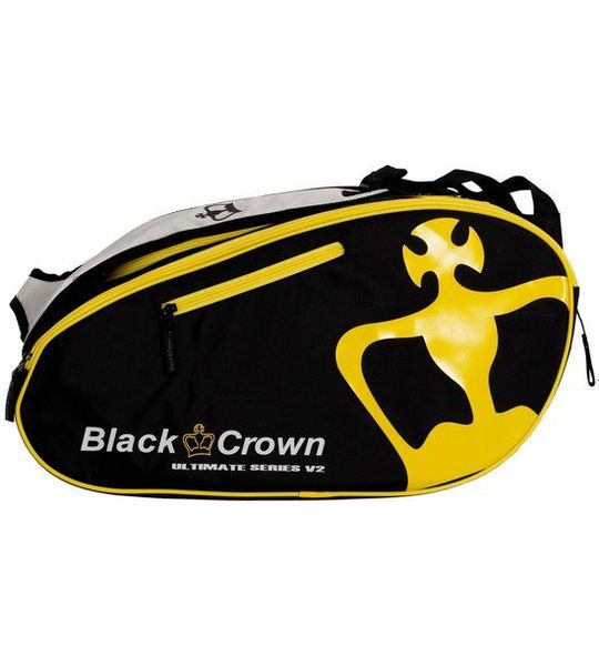 Black Crown Ultimate Series V2 Padeltas Black/Amarillo ÚNICA