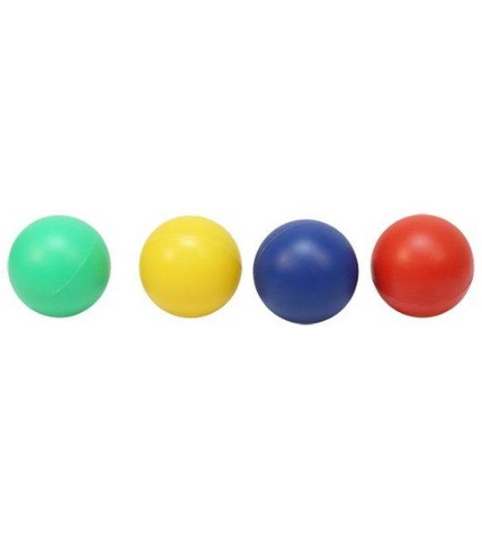 Set van 4 ballen voor padelracket, houten competitiesoftee