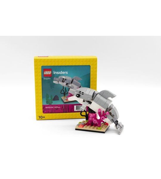 LEGO 5010075 / 6632154 Insiders - Minidolfijn op standaard / Dolphin