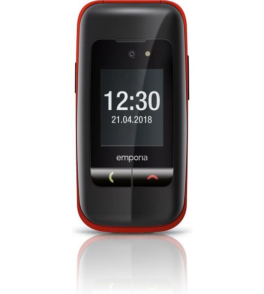 Emporia One Senior Feature Phone - 32 Mb Zwart/rood
