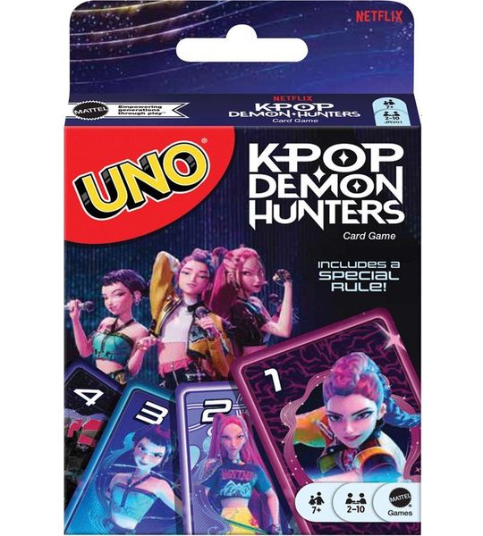 Mattel Games UNO KPop Demon Hunters - Kaartspeel
