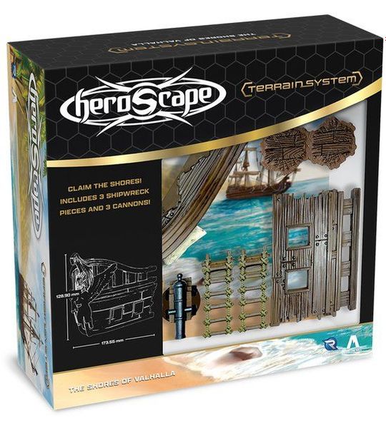 Heroscape Shores of Valhalla Terrain - Terrein uitbreiding - Engels