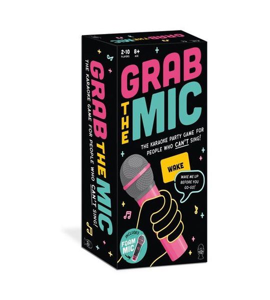 HUCH! Grab the Mic, Bordspel, Feest, 8 jaar, 20 min