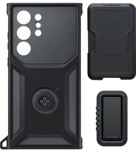 Samsung Galaxy S23 Ultra Rugged Gadget Case Black