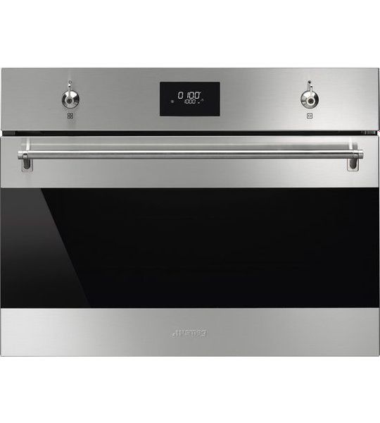 Smeg SO4301M1X Inbouw combi magnetron Zilver