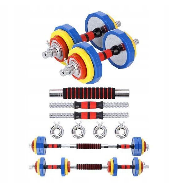 HMS SKC20 Dumbbell - een halterset 20 kg in koffer