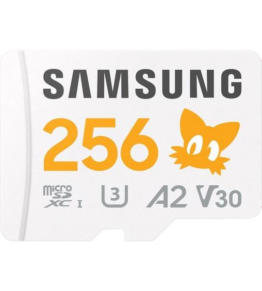 Samsung MicroSDXC PRO Plus 256GB Sonic the Hedgehog